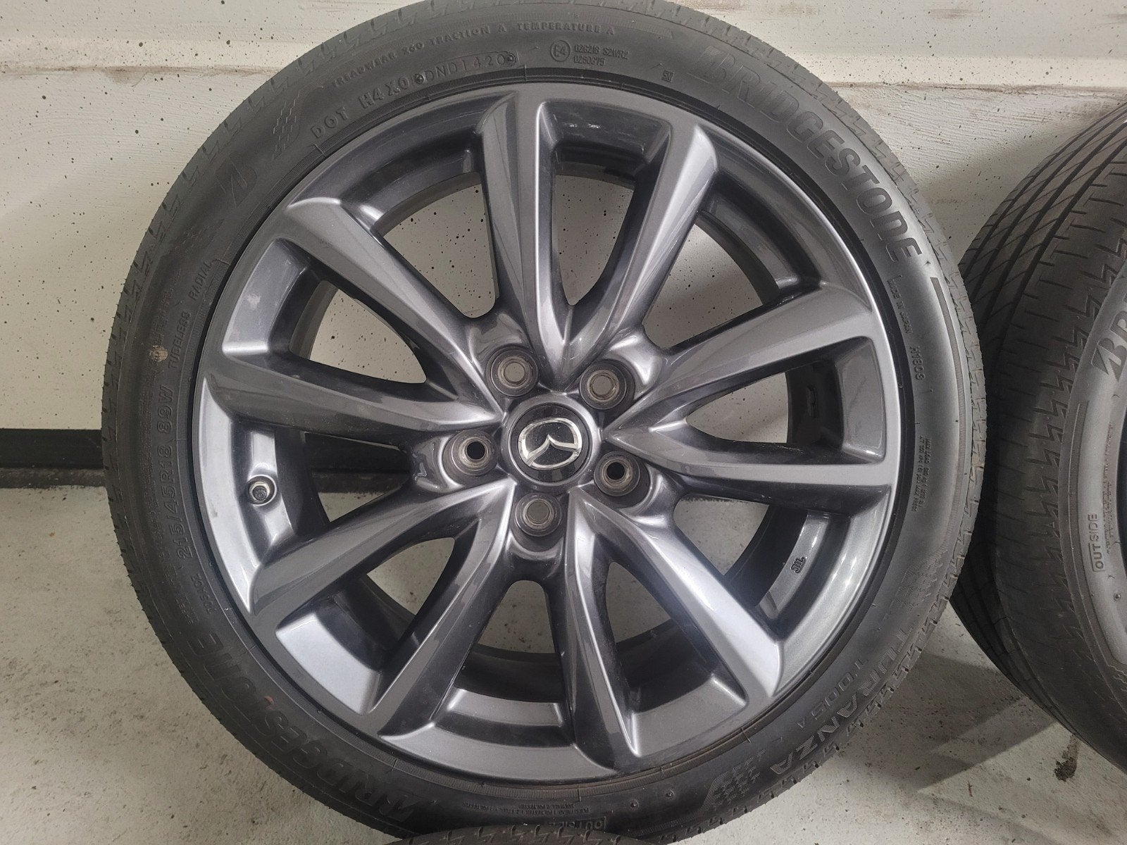 Originele 18 inch mazda velgen nieuw model, Auto-onderdelen, 18 inch, 215 mm, Banden en Velgen, Ophalen of Verzenden