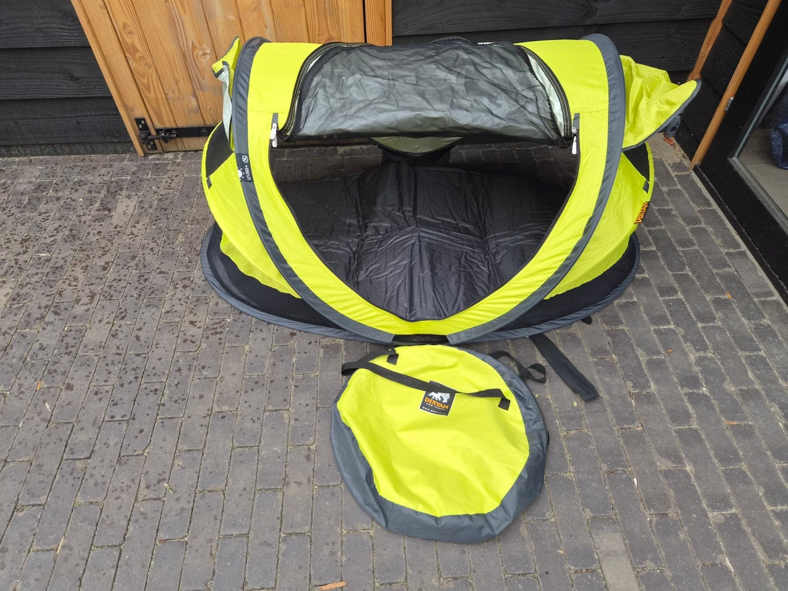 Deryan Travel Cot Peuter Luxe - Ideaal voor op reis, Ophalen of Verzenden, Zo goed als nieuw