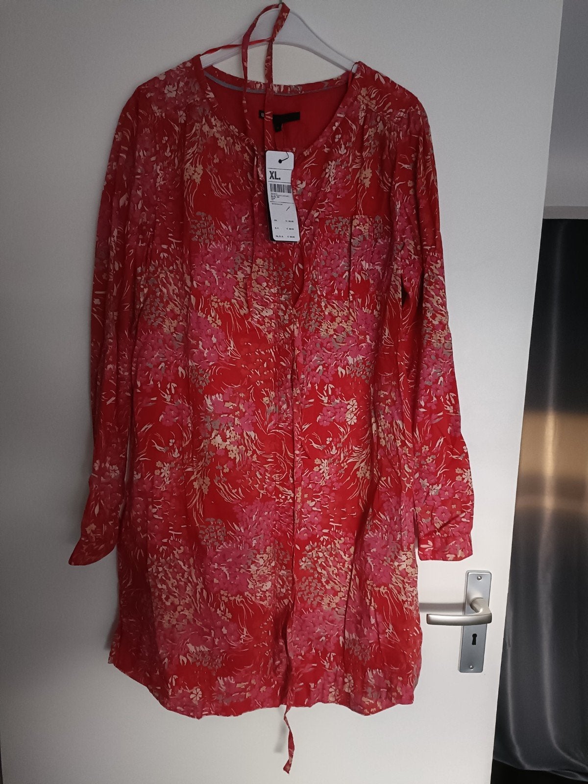 WE rood blouse/tuniek xl 44 46 nieuw! Katoen, WE, Maat 46/48 (XL) of groter, Nieuw, Ophalen of Verzenden