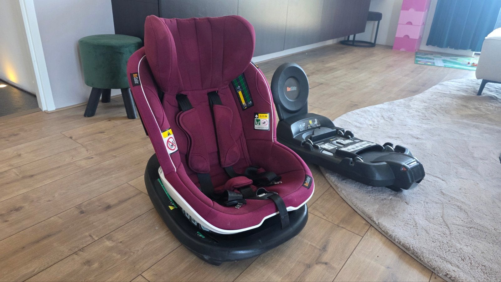 BeSafe iZi Modular X1 i-Size autostoel met i-Size base, Kinderen en Baby's, Autostoeltjes, Verstelbare rugleuning, 0 t/m 18 kg