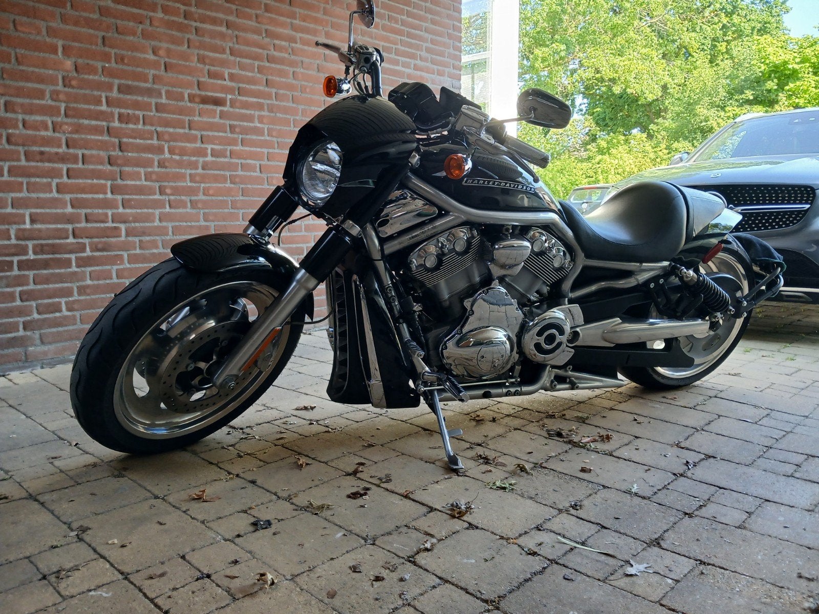 Vrod harley davidson VRSCAW 2007 orig 240 band 12.543 km, 2 cilinders, Chopper, Gebruikt, 1130 cc