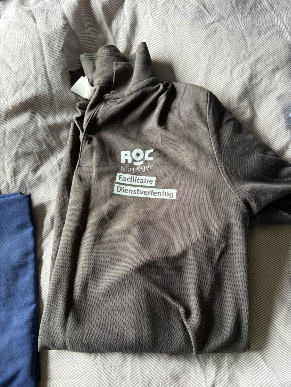 ROC facilitair dienstverlening set, Ophalen of Verzenden, Zo goed als nieuw, Blauw