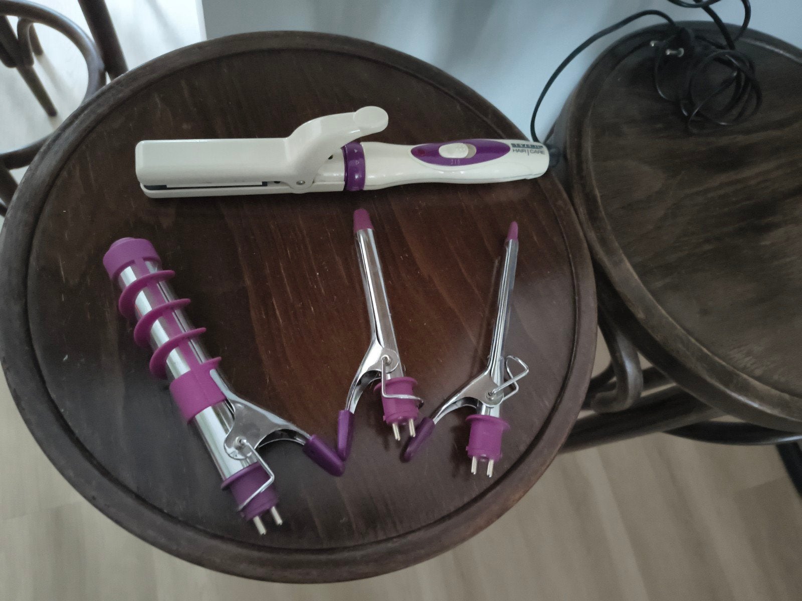 Severin Hair Care Krultang met 3 opzetstukken, Ophalen of Verzenden, Gebruikt, Haarverzorging