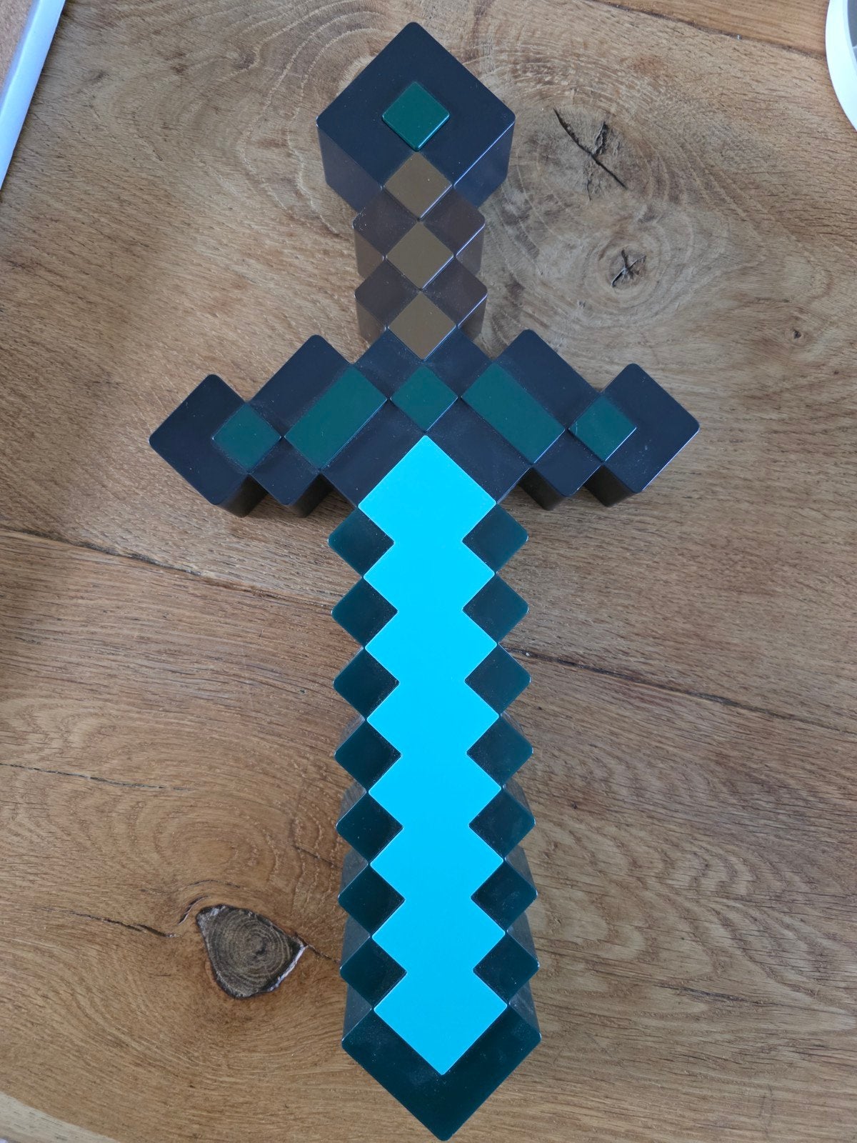 Minecraft Zwaard Lamp - Kabel of Batterij, Huis en Inrichting, Ophalen, Gebruikt, Kunststof, Meerkleurig