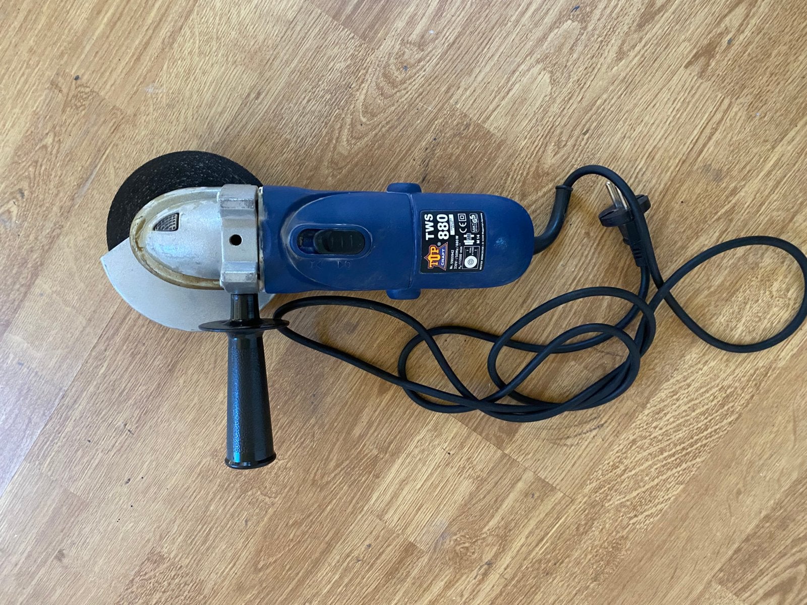 Haakse Slijper, Doe-het-zelf en Verbouw, Gereedschap | Slijpmachines, Ophalen, Gebruikt, 700 tot 1000 watt, Haakse handslijpmachine
