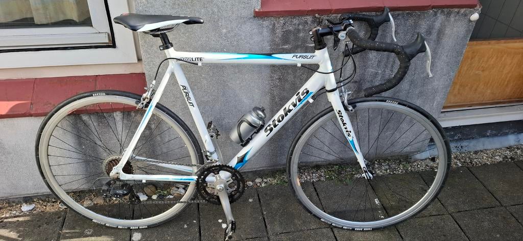 vintage racefiets stokvis airlite purcuit 56cm frame, Fietsen en Brommers, Fietsen | Racefietsen, 28 inch, Gebruikt, Heren, Aluminium