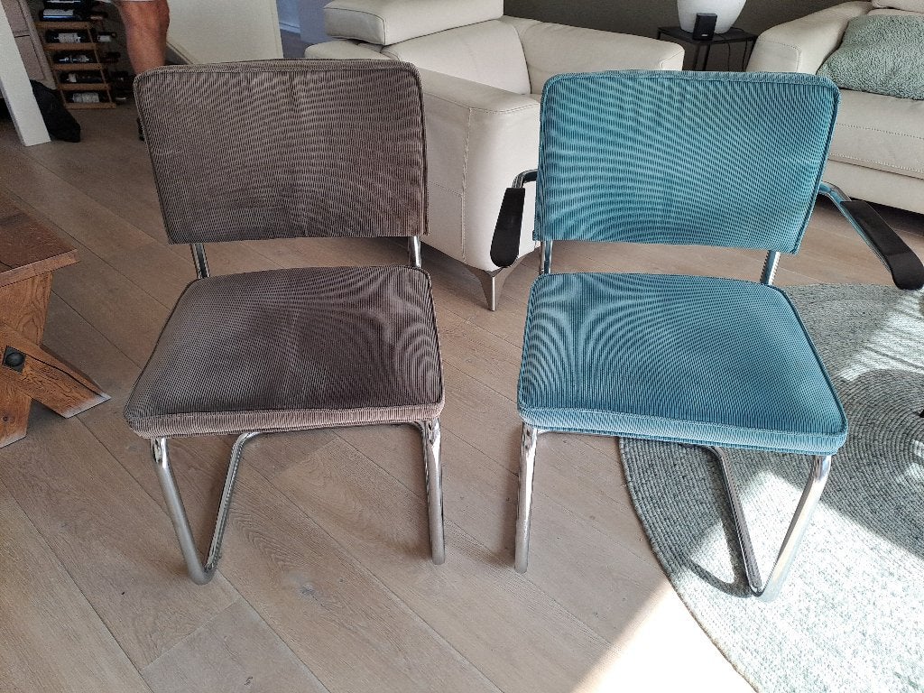 Retro stoelen, Ophalen, Gebruikt, Twee, Overige kleuren