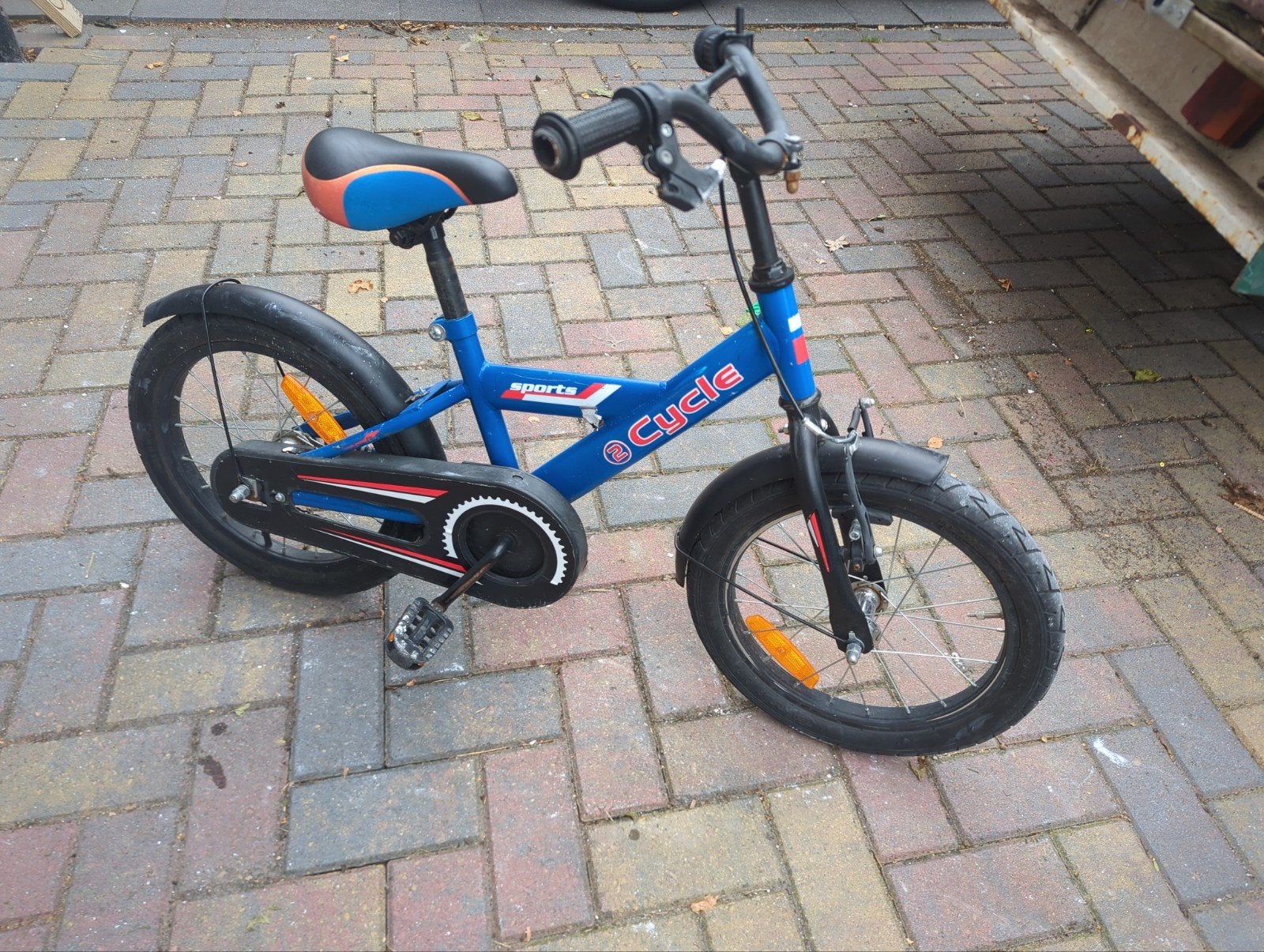 Kinderfiets 16/18 inch - remhendel kapot, Cucle Sports, Terugtraprem, Ophalen of Verzenden, 16 tot 20 inch
