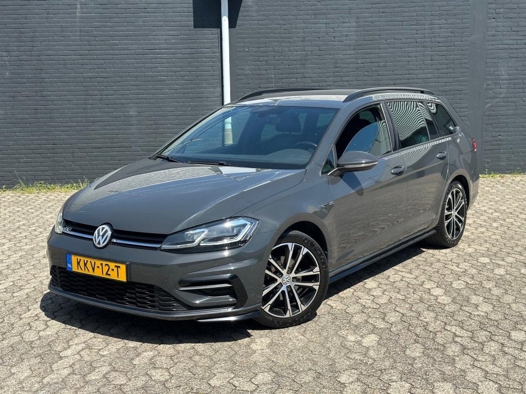 Volkswagen Golf Variant 1.4 TSI 125pk R-Line, Leer, LED Kopl, Auto's, Volkswagen, 125 pk, Gebruikt, 4 cilinders, Automatische klimaatregeling