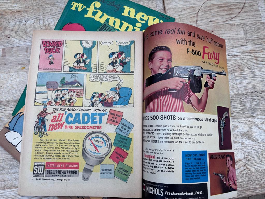 Vintage Disney Stripboeken: Tom & Jerry, Scamp, Donald Duck, Ophalen of Verzenden