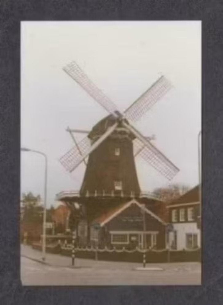 Foto Amstelveen Molen De Dikkert 1995., 1980 tot heden, Foto, Ophalen of Verzenden, Zo goed als nieuw