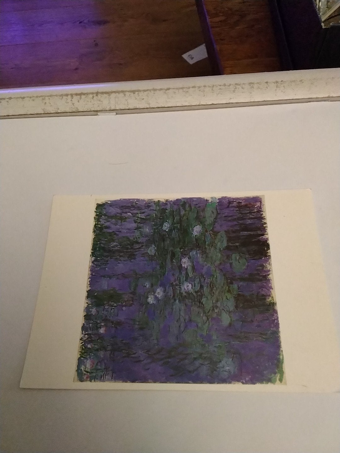 MONET. CLAUDE. -  NYMPHEAS BLEUS, Ophalen of Verzenden, 1920 tot 1940