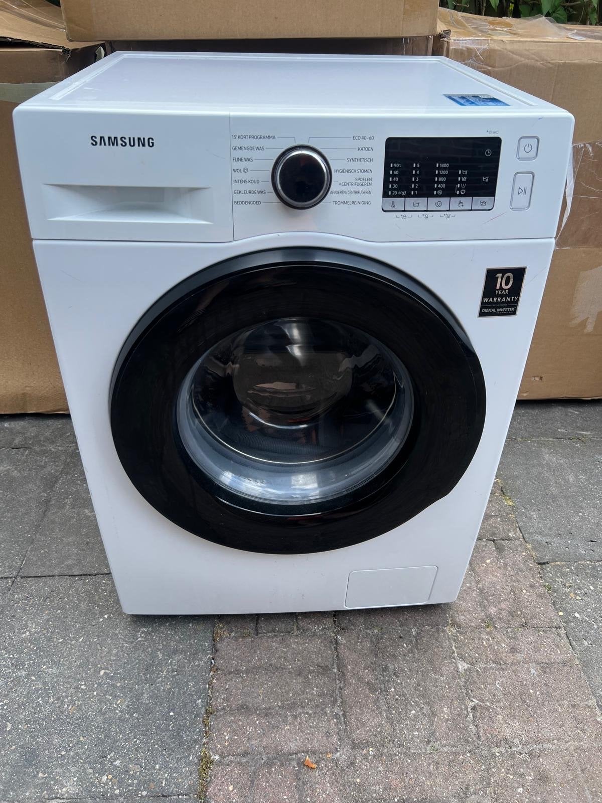 Samsung Wasmachine - Zo goed als nieuw, Ophalen of Verzenden, Zo goed als nieuw, 85 tot 90 cm, 1200 tot 1600 toeren