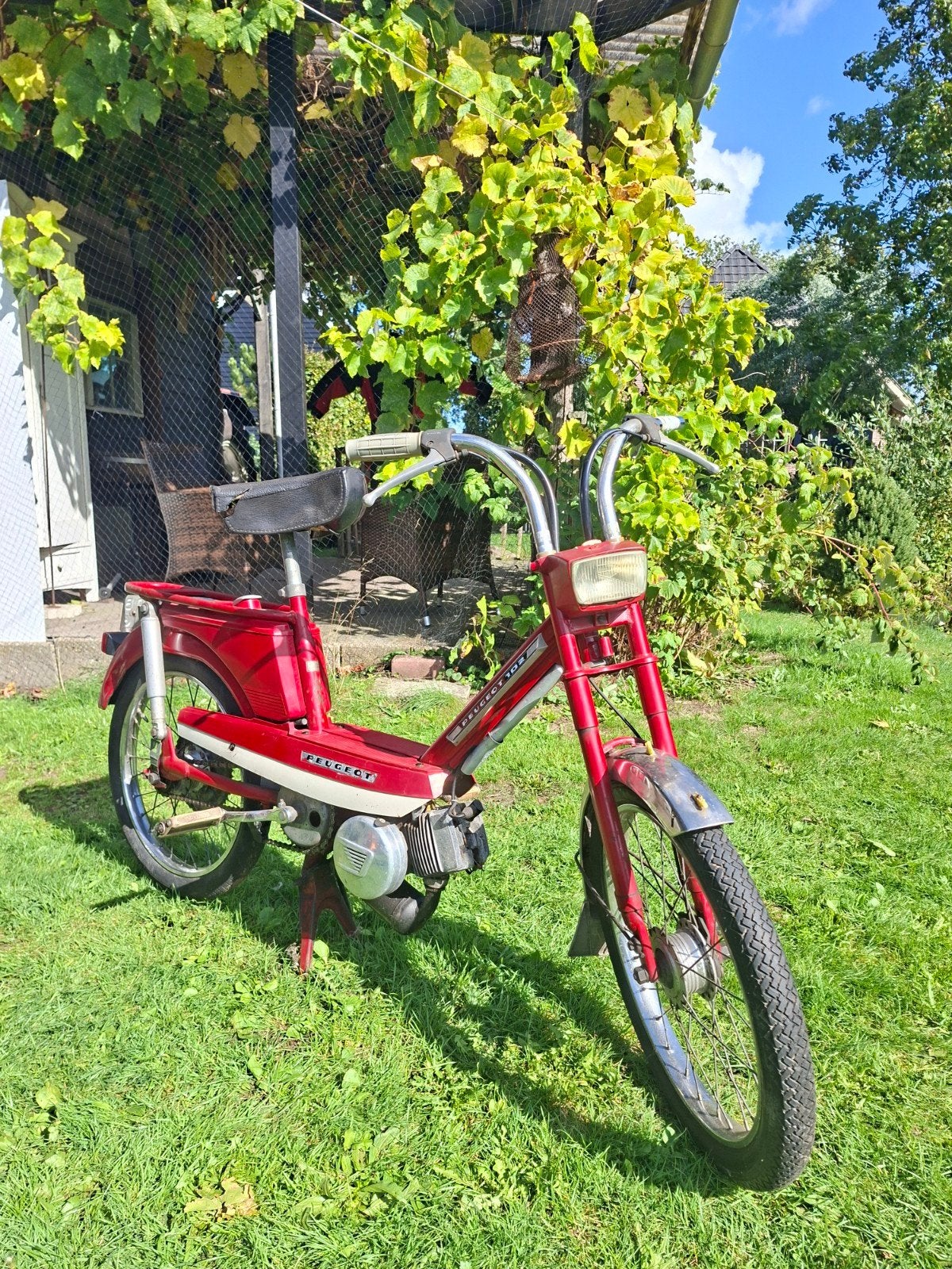 Peugeot 102, Ophalen, Gebruikt