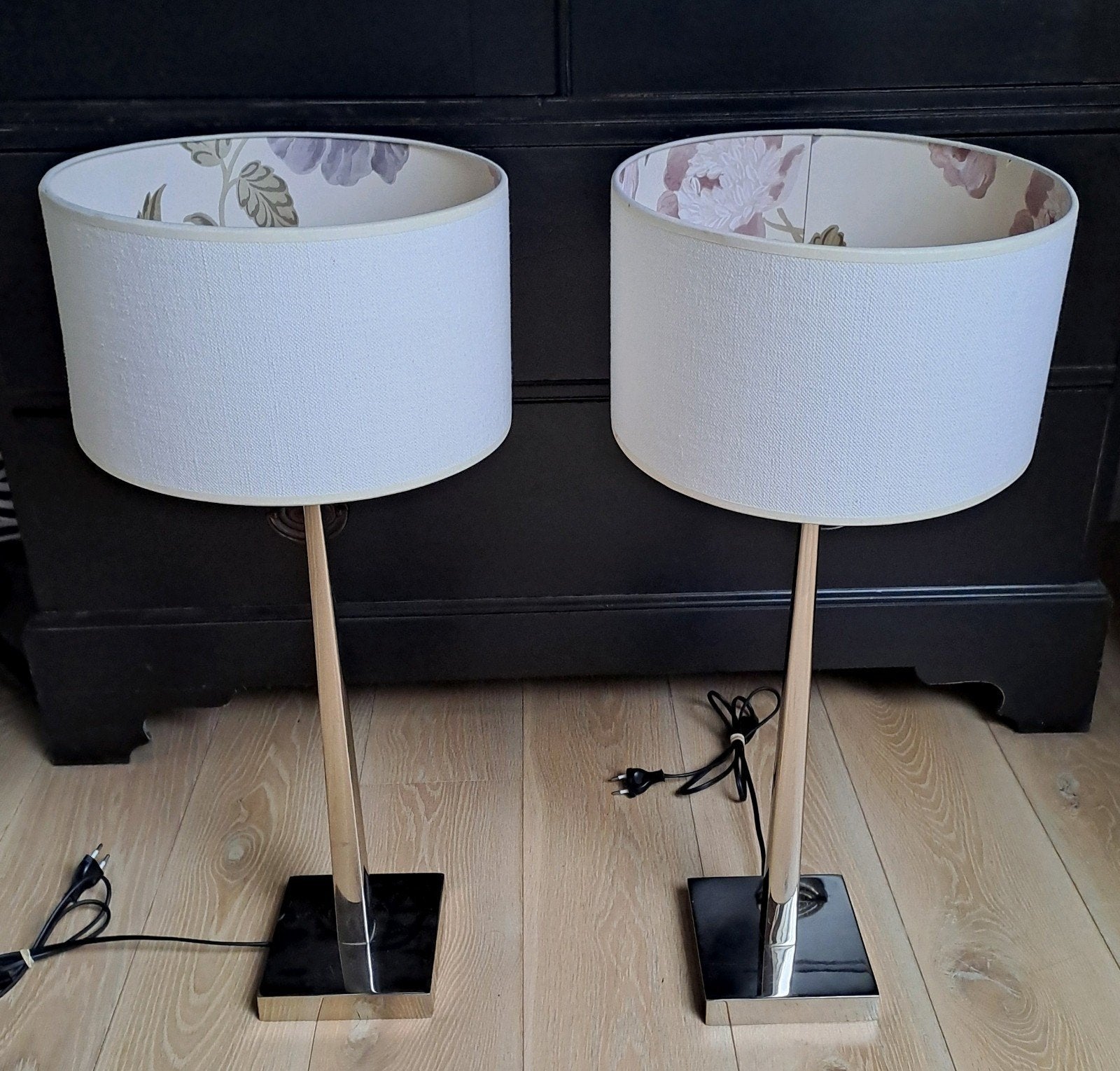 Byron & Jones tafellampen, Huis en Inrichting, Lampen | Tafellampen, Gebruikt, Minder dan 50 cm, Ophalen