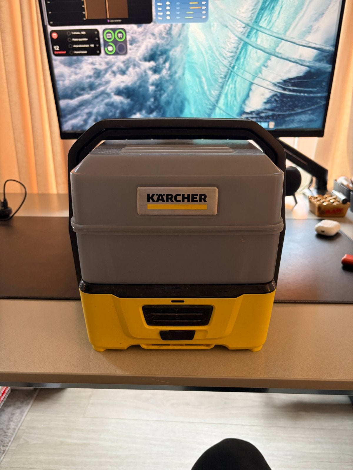 Kärcher OC 3 Plus mobiele drukreiniger met borstel, Ophalen, Zo goed als nieuw, Overige typen