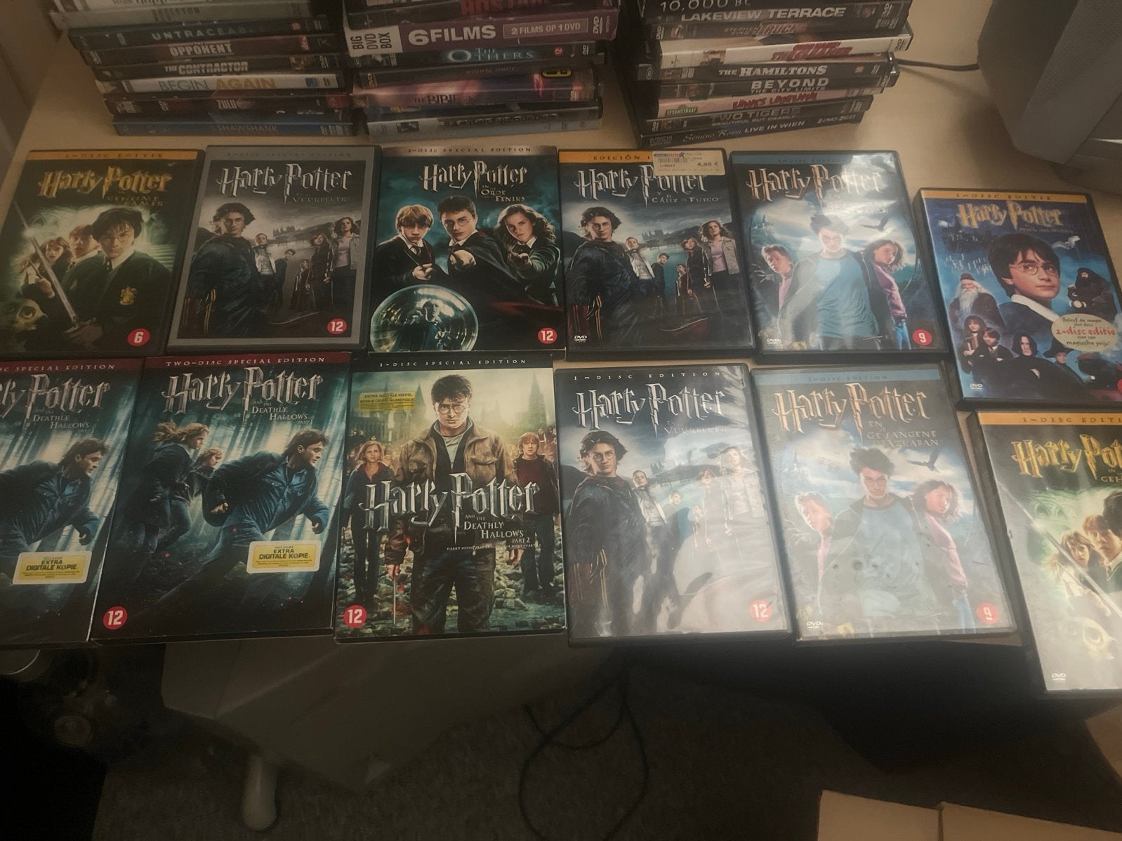 Harry Potter DVD Collectie - Alle 8 Films, Engels, Nederlands, Ophalen of Verzenden, Zo goed als nieuw