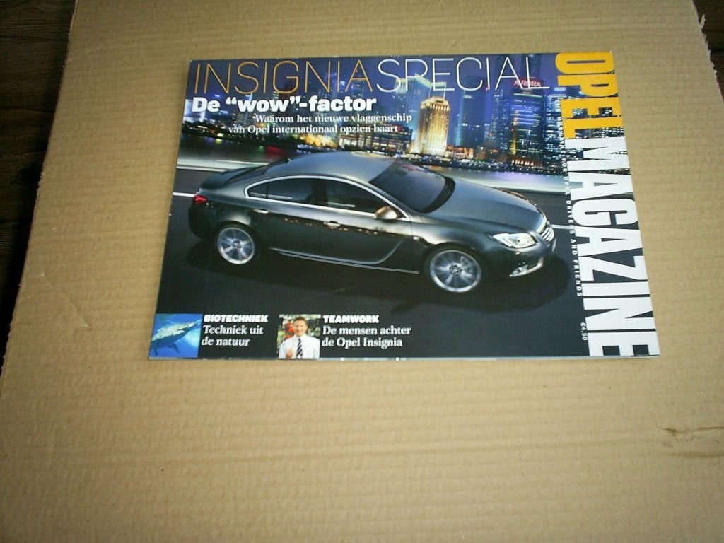 Opel Insignia Special o.a. Opel GT jaren 60 / 70 2008, Verzenden, Zo goed als nieuw, Opel