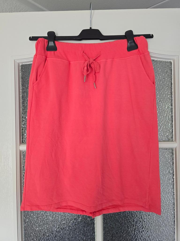 Nieuw rokje koraal 38 40 42, Maat 38/40 (M), Nieuw, Ophalen of Verzenden, Boven de knie
