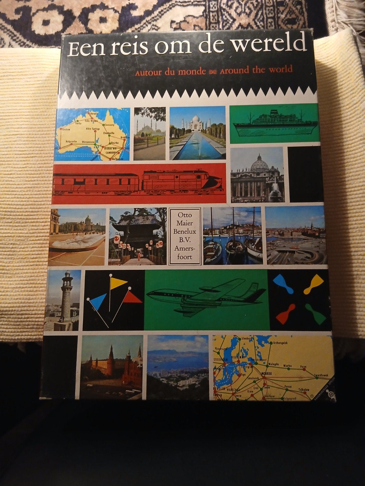 Een reis om de wereld - Otto Maier Benelux B.V., Vijf spelers of meer, Ophalen of Verzenden, Gebruikt, Ravensburger