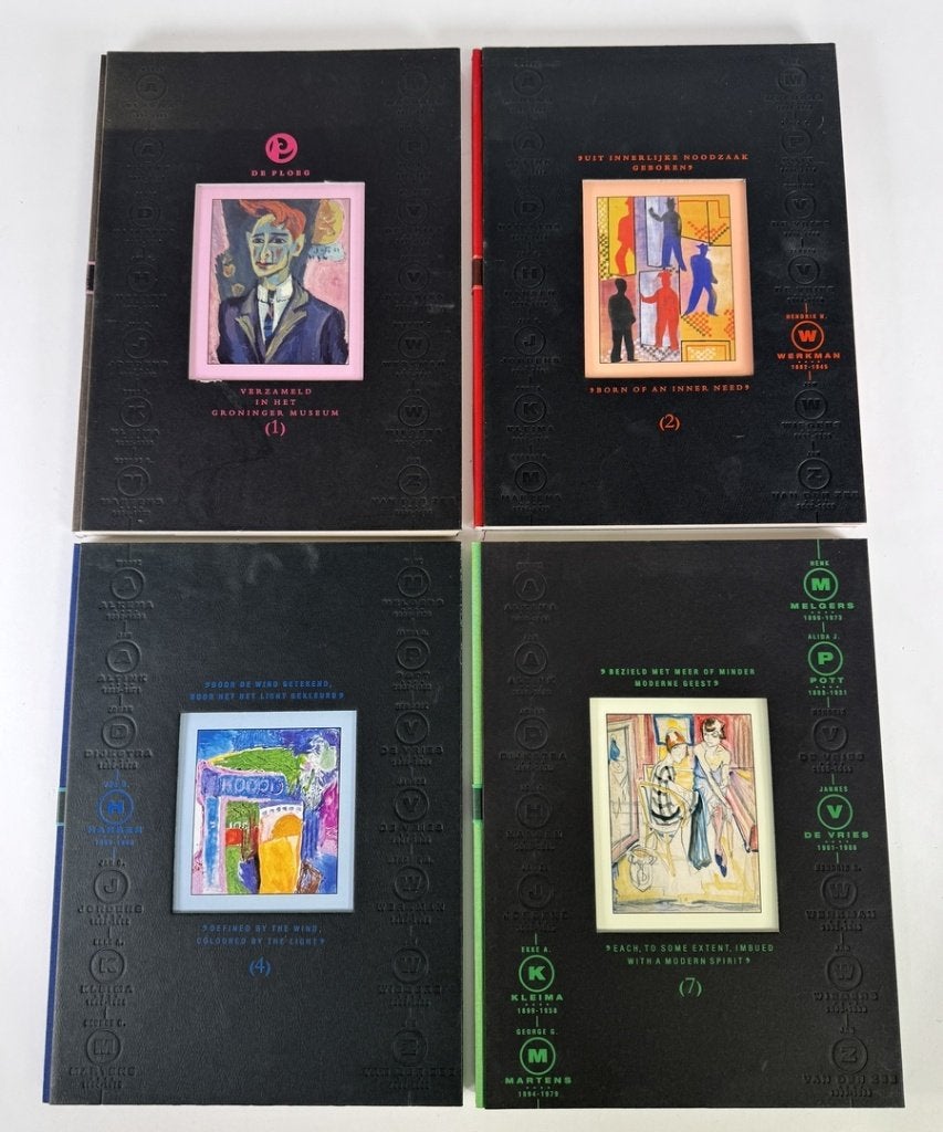 676. Kunstboeken De Ploeg en Hendrik Werkman - 20e eeuw