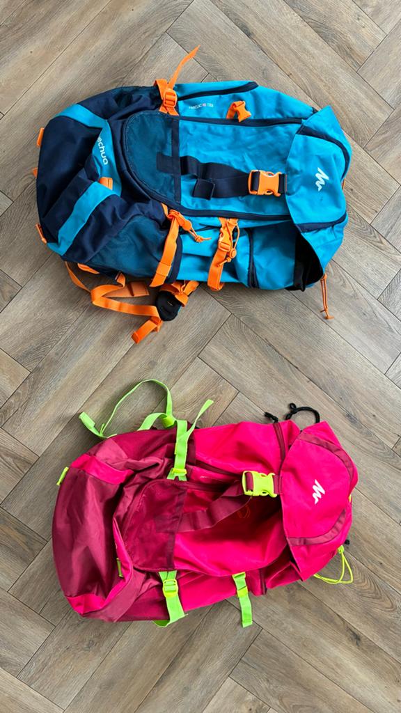 Quechua Forclaz 40L teen backpacks, Ophalen, Zo goed als nieuw