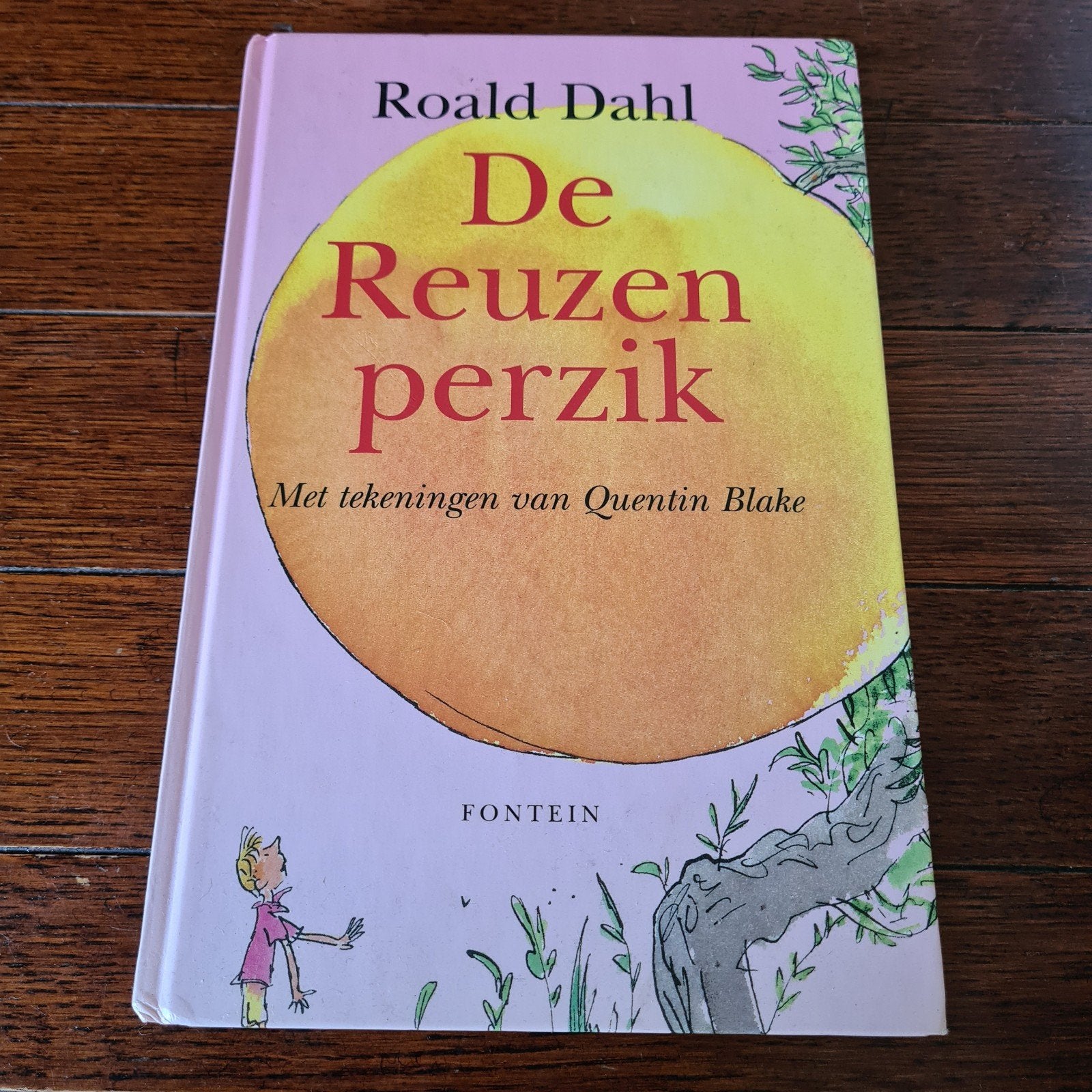 Roald Dahl - De reuzenperzik, Boeken, Roald Dahl, Fictie algemeen, Ophalen of Verzenden, Zo goed als nieuw