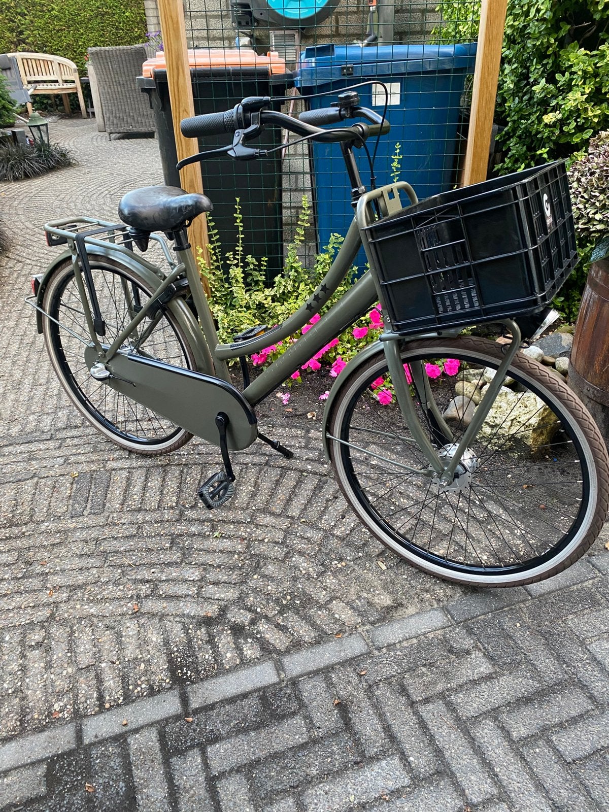 Cortina u4 26 inch Matt groen 3 versnelling, Fietsen en Brommers, Fietsen | Meisjes, Ophalen, Zo goed als nieuw, 26 inch of meer