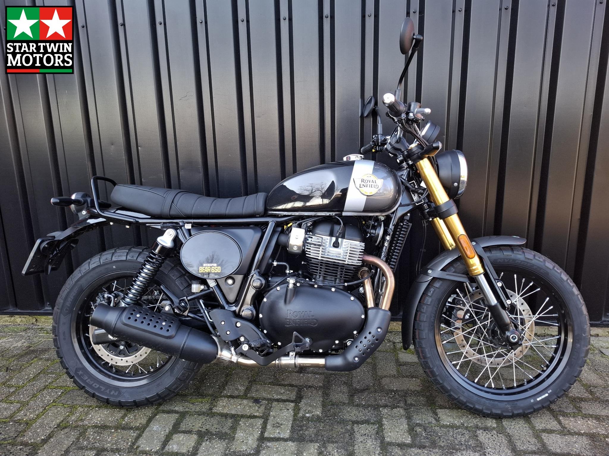 Royal Enfield Interceptor Bear 650, LED Verlichting, 648 cc, Bedrijf, Toermotor