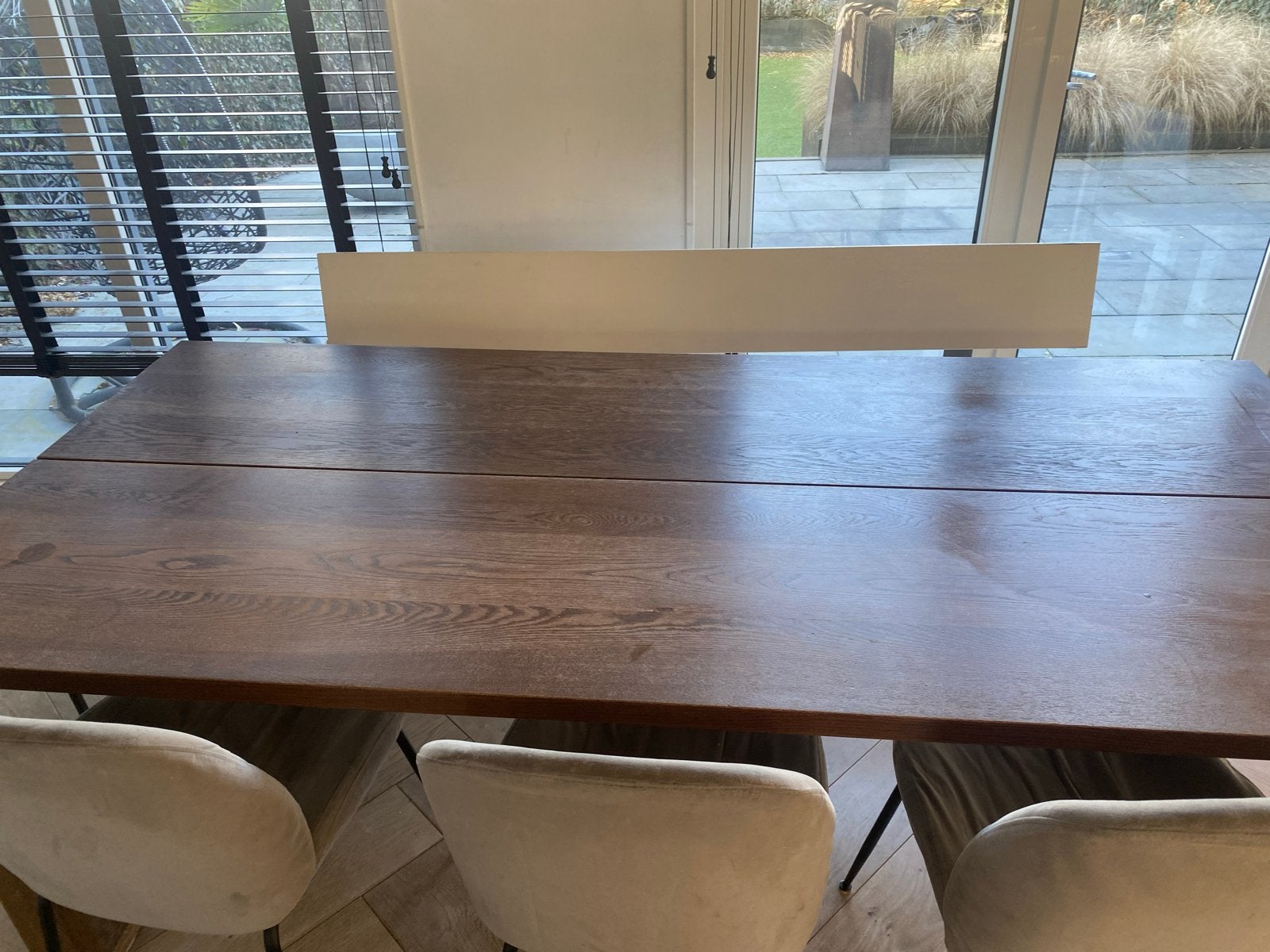 Mooie eettafel, Ophalen, Gebruikt, Eikenhout, 50 tot 100 cm