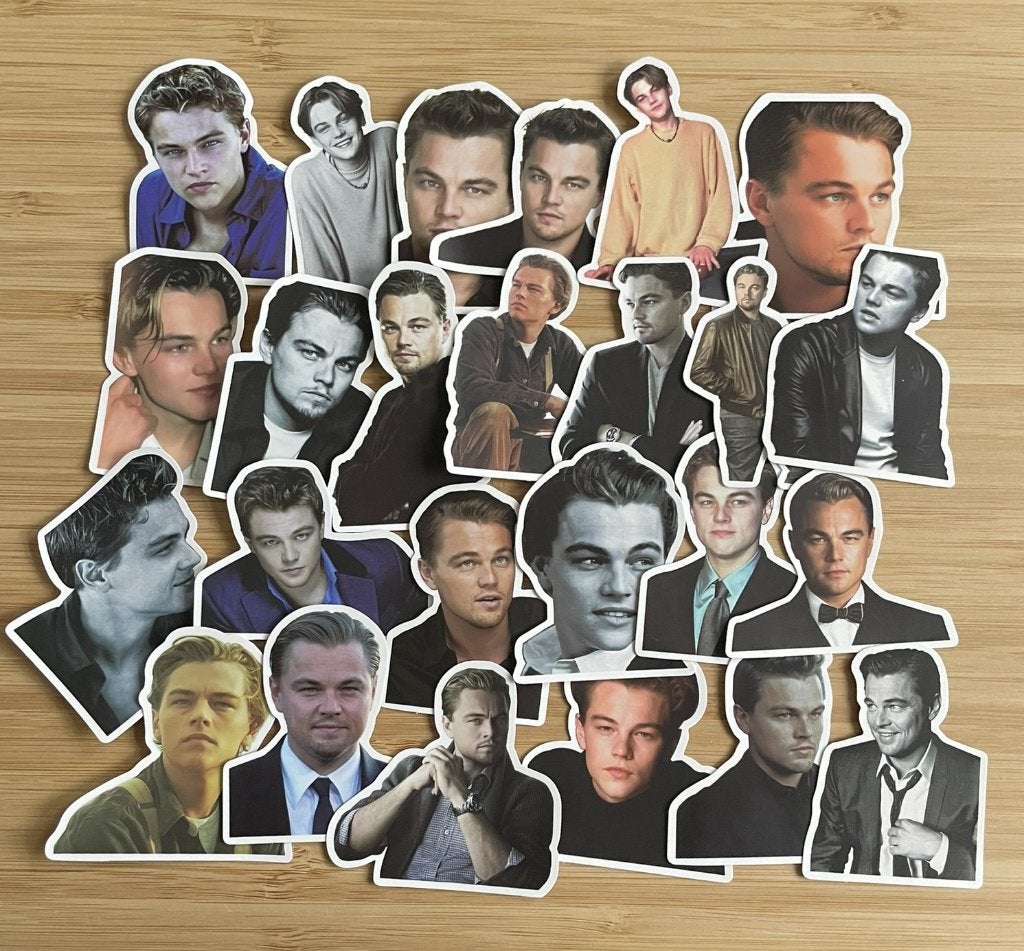 Leonardo DiCaprio stickers, Verzenden, Nieuw, Meerdere stickers