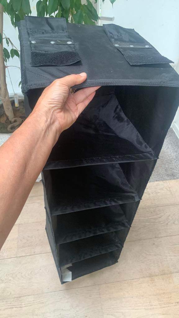 Skubb ikea kleding opberger. Kast opberger zwart, Ophalen of Verzenden, Zo goed als nieuw, 25 tot 50 cm