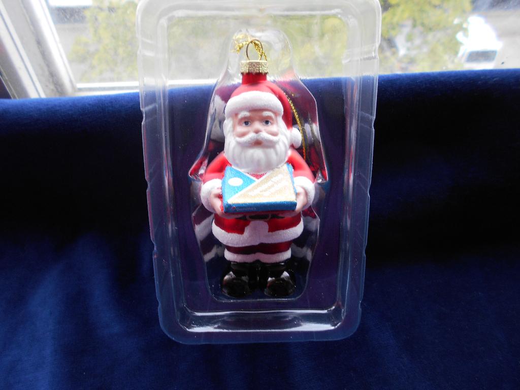 Kerstboomhanger Kerstman, nieuw in verpakking, 0,50., Ophalen of Verzenden, Nieuw