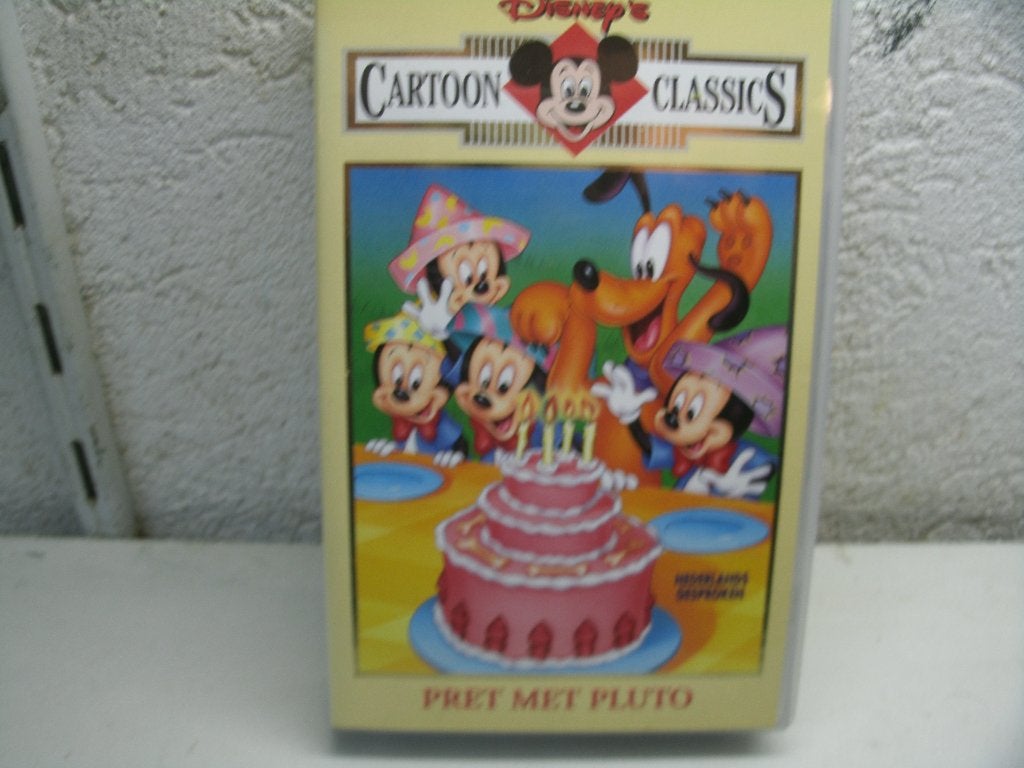 vhs 33a pret met pluto, Cd's en Dvd's, VHS | Kinderen en Jeugd, Alle leeftijden, Ophalen of Verzenden, Zo goed als nieuw