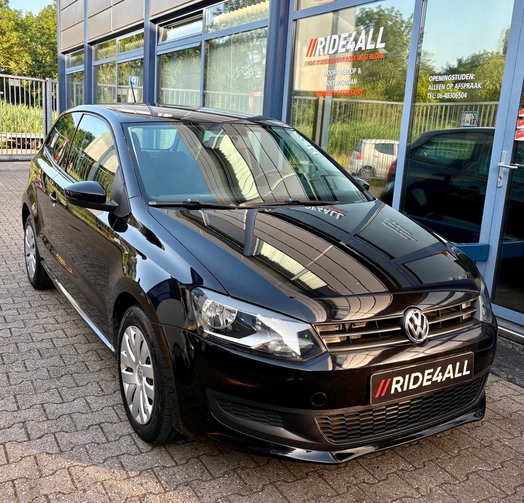 Volkswagen Polo 1.4-16V/AIRCO/NAVI/CRUISE, Auto's, Euro 5, Zwart, 4 cilinders, Zwart