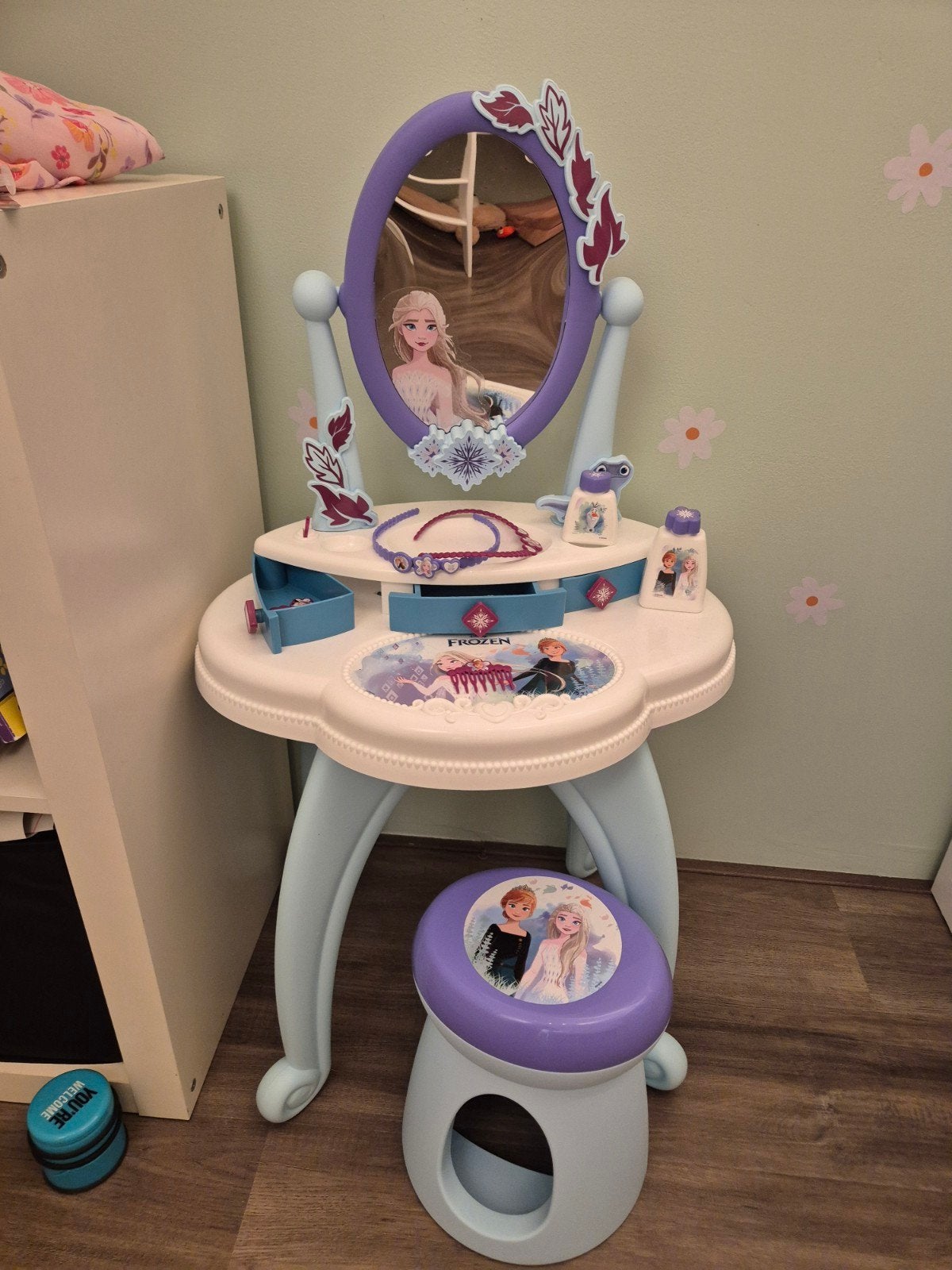 kinder kaptafel frozen, Ophalen, Zo goed als nieuw