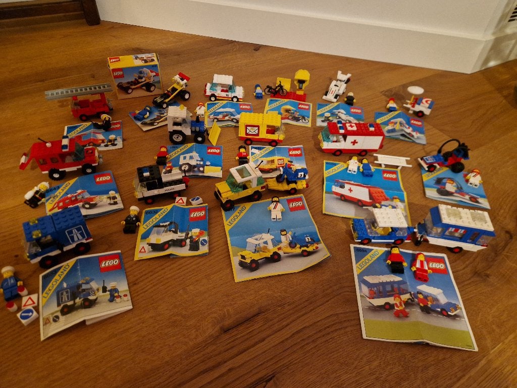 Lego jaren 80/90 voertuigen, Ophalen of Verzenden, Gebruikt