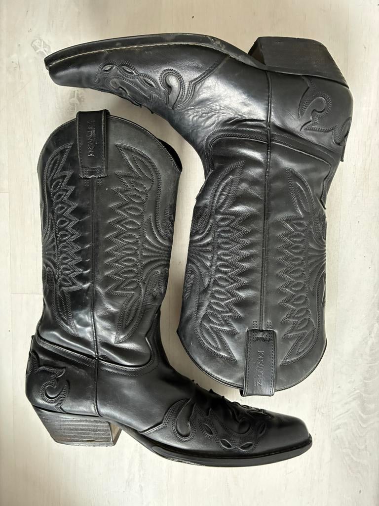 Joe Sanchez leren boots maat 42, Ophalen of Verzenden, Tweedehands, Dames, Laarzen