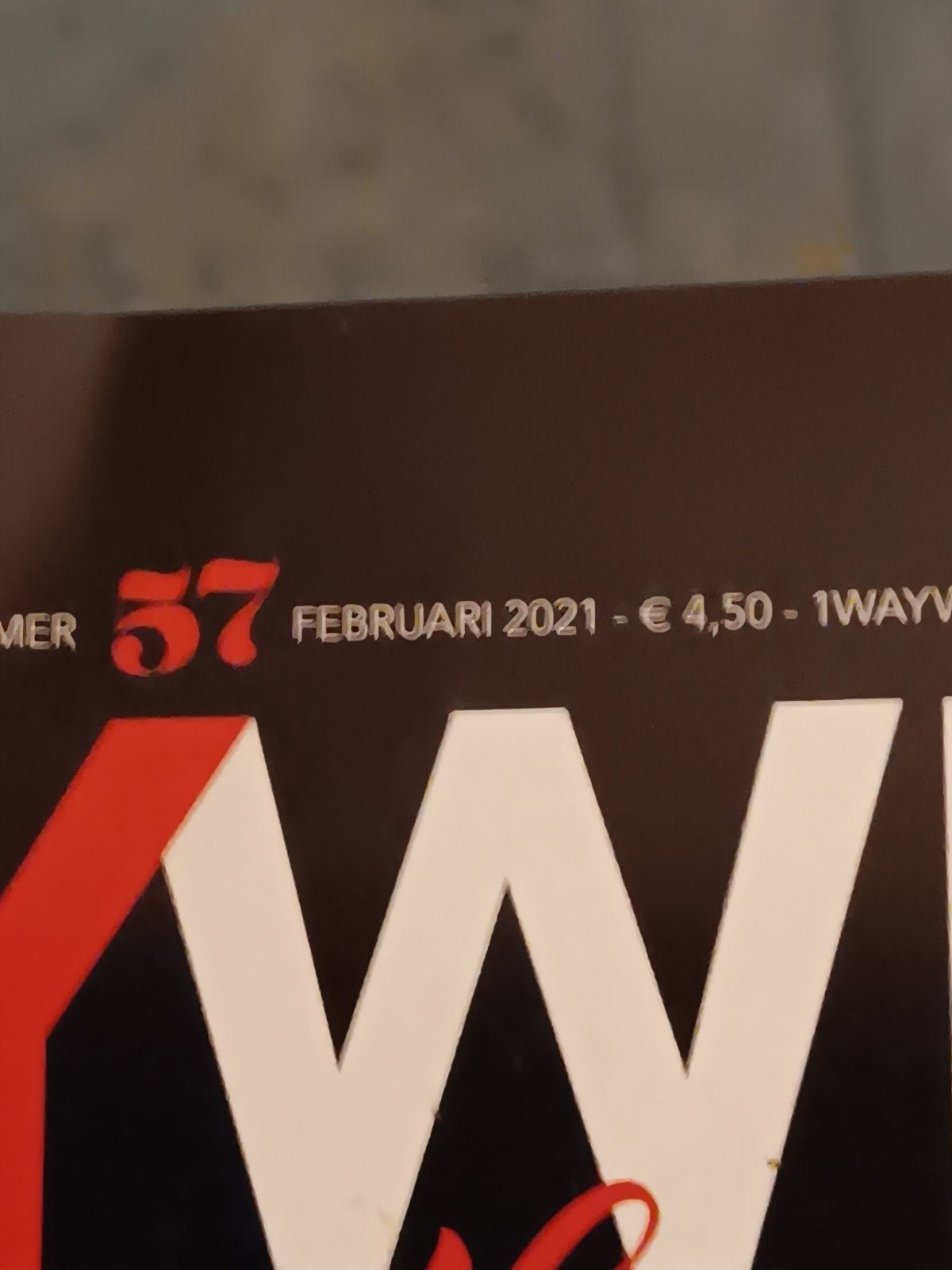 1WAYWIND Magazine - Nummer 57 - Februari 2021, Ophalen of Verzenden, Zo goed als nieuw, Algemeen, Diverse auteurs