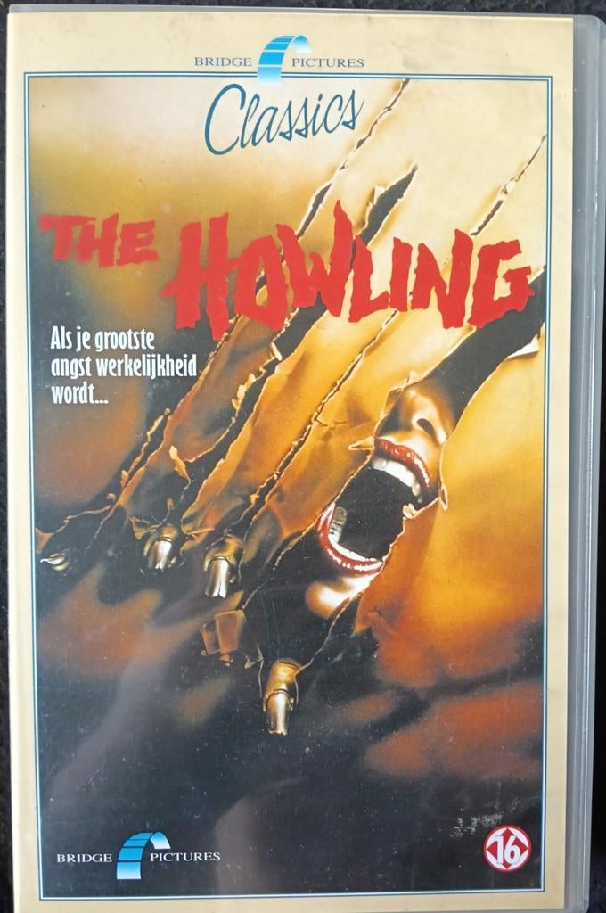 The Howling vhs, Alle leeftijden, Ophalen of Verzenden, Zo goed als nieuw, Overige genres