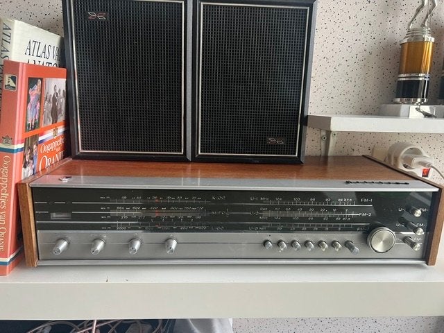 Vintage Aristona radio-ontvanger, Ophalen, Gebruikt, Radio