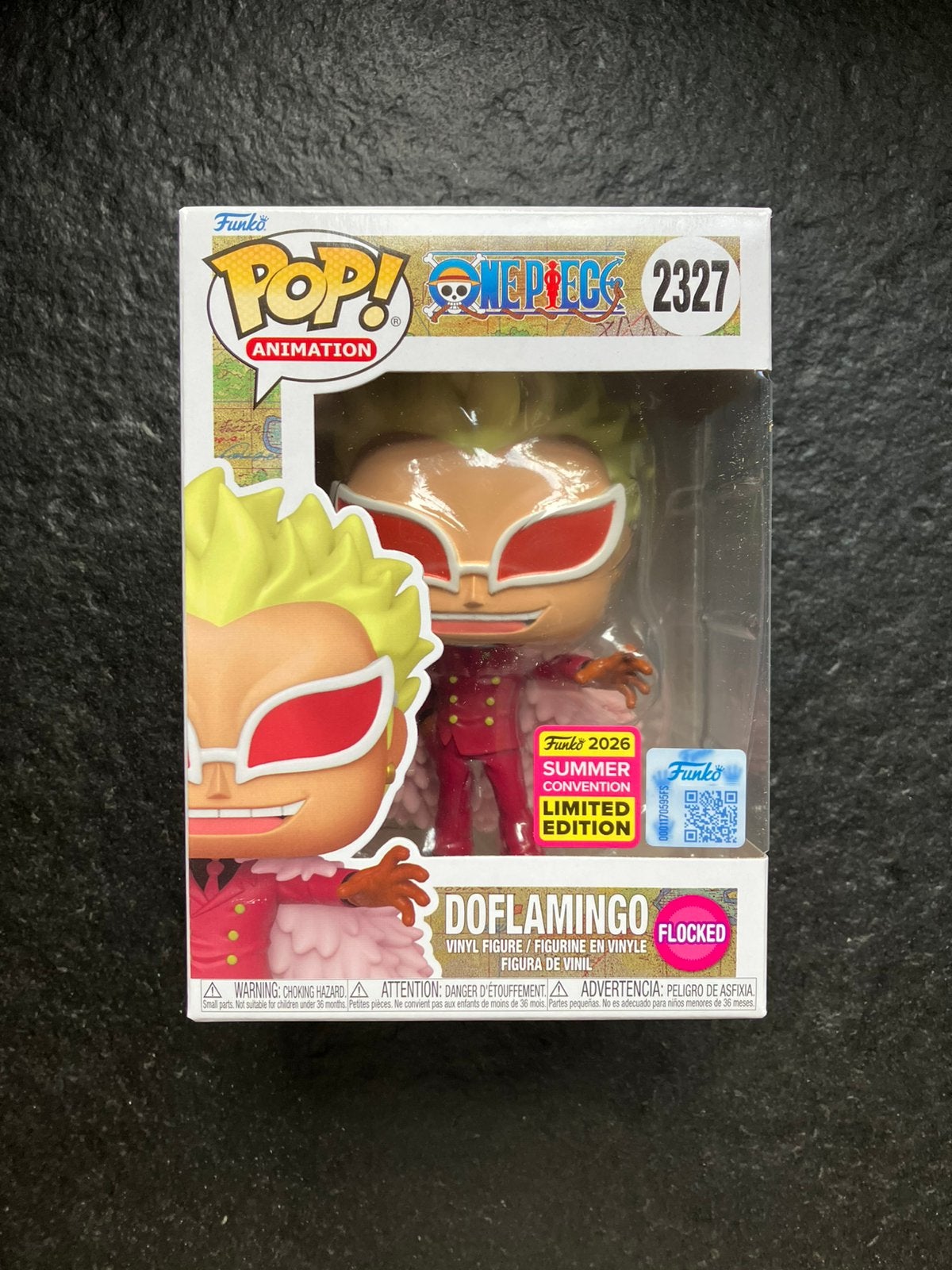 Funko Pop! One Piece Doflamingo (Flocked) 2026 Figure #2327, Ophalen of Verzenden, Nieuw