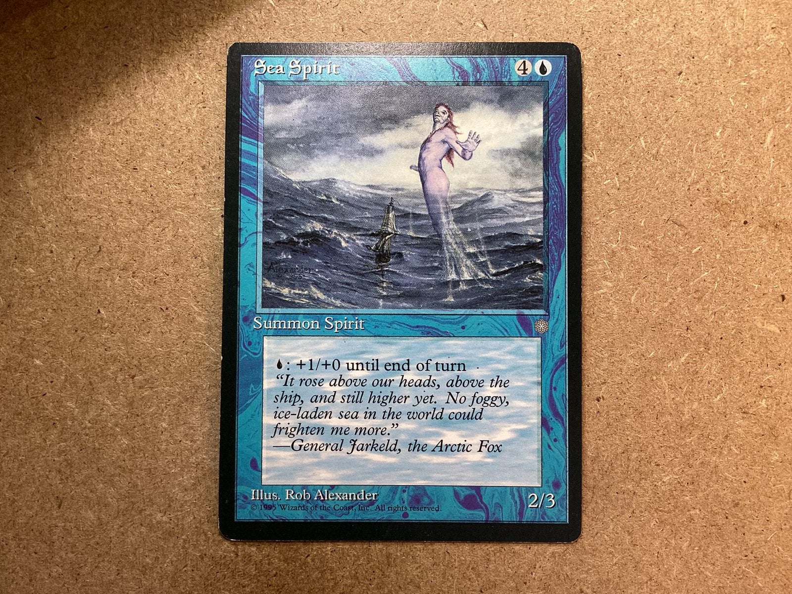 1x Sea Spirit (Excellent), Ophalen of Verzenden, Zo goed als nieuw, Losse kaart