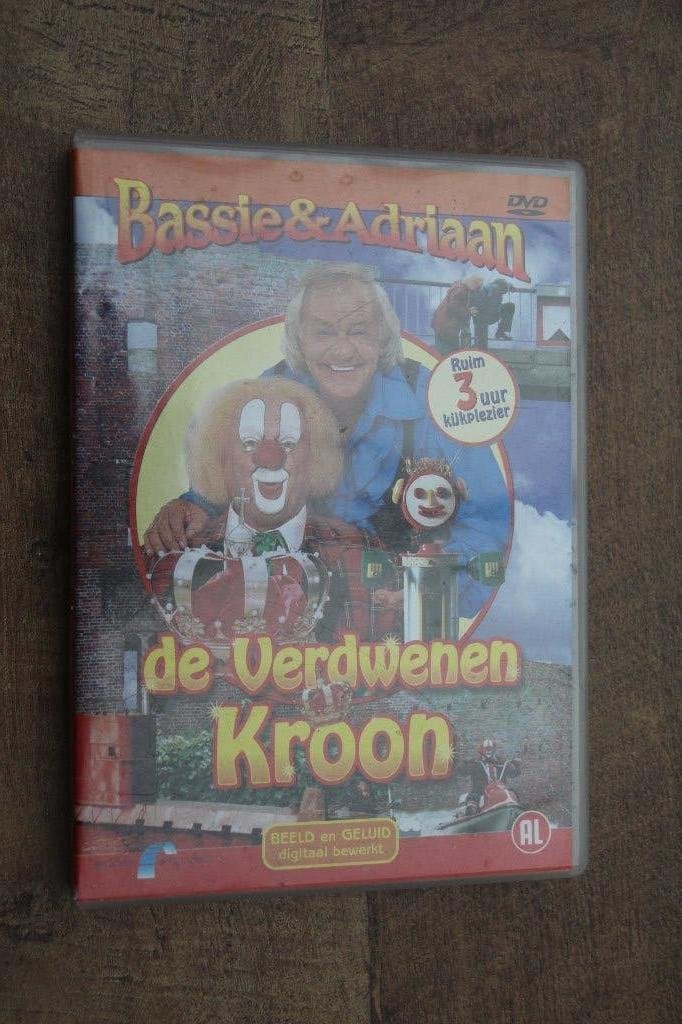 Bassie & Adriaan  de verdwenen kroon, Cd's en Dvd's, Ophalen of Verzenden, Zo goed als nieuw