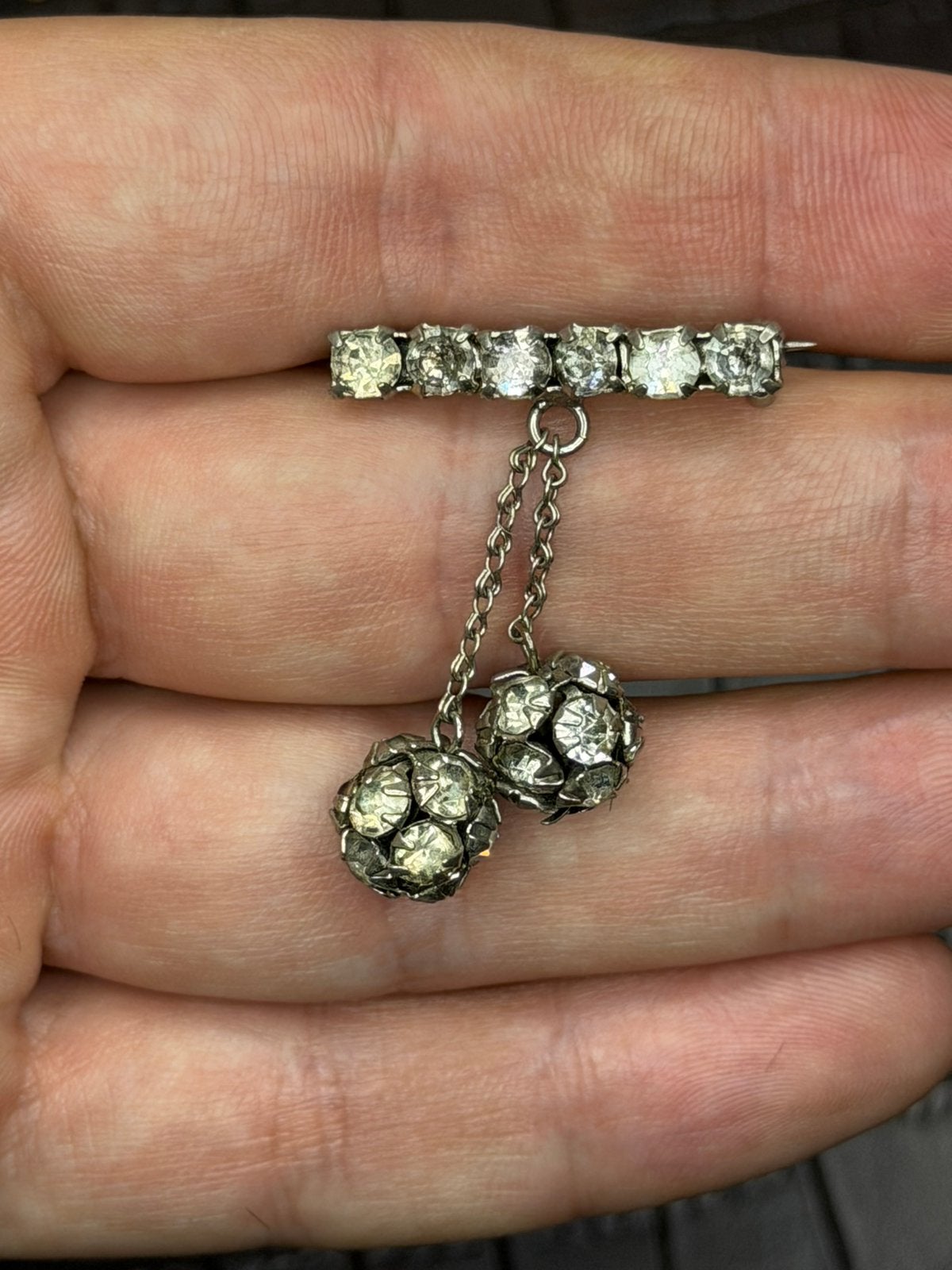 Zeldzame, prachtige oude broche, Ophalen of Verzenden, Zo goed als nieuw, Goud, Overige materialen