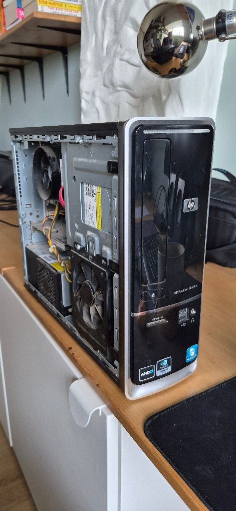PC Onderdelen - hP Slimline  -Ram, voeding, moederbord etc., Hp, HDD, 2 tot 3 Ghz, Ophalen of Verzenden