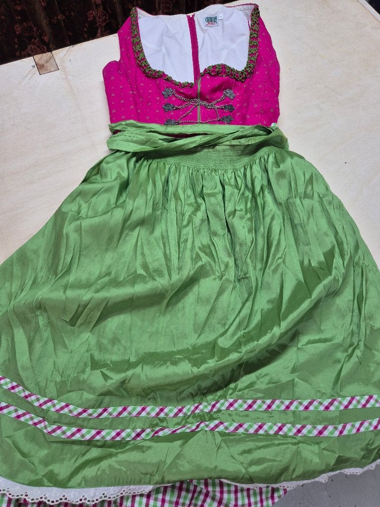 Dirndl oktoberfeest, origineel, maat 44, Maat 42/44 (L), Ophalen of Verzenden, Kleding, Overige thema's