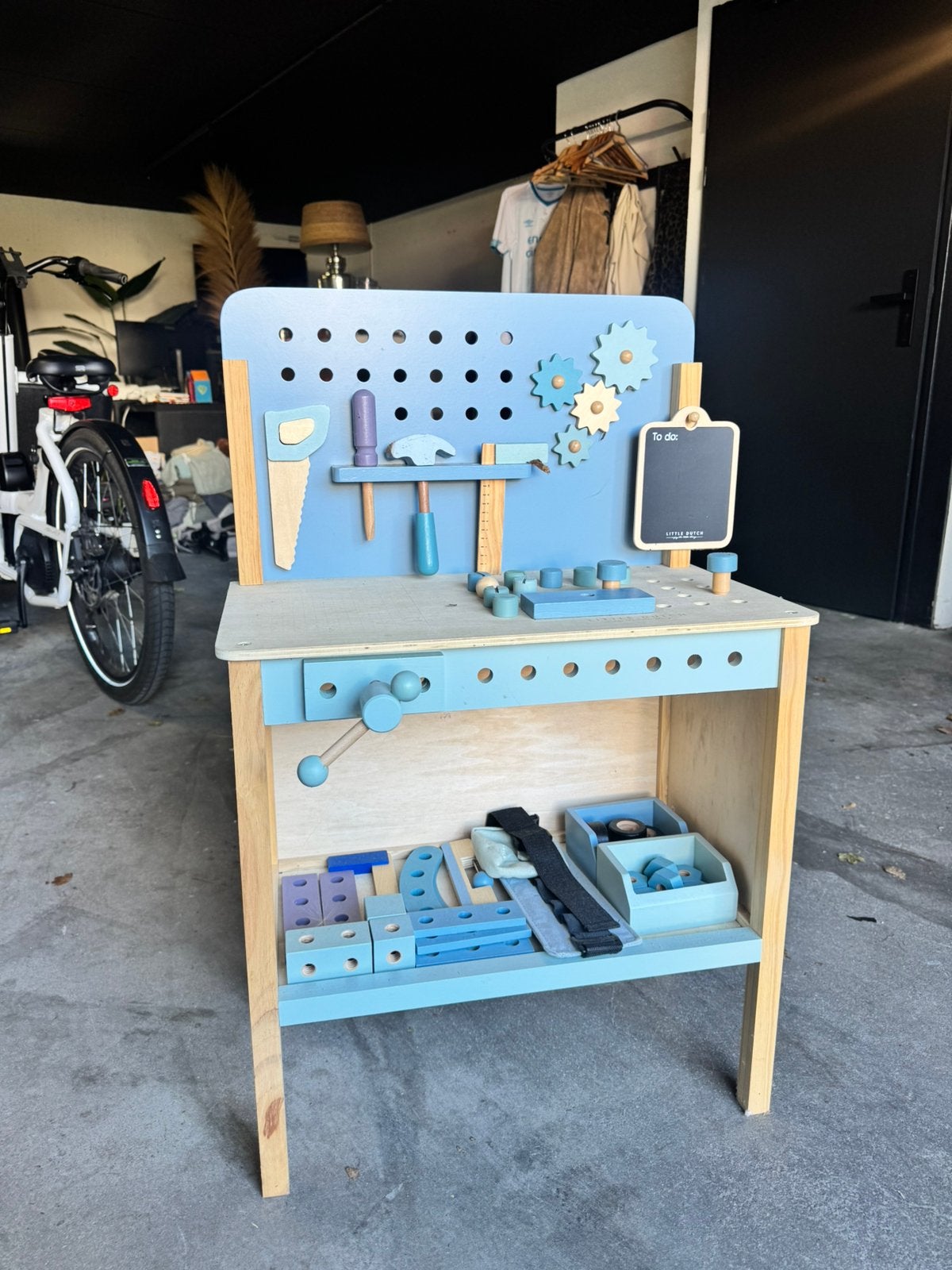 Houten werkbank Little Dutch