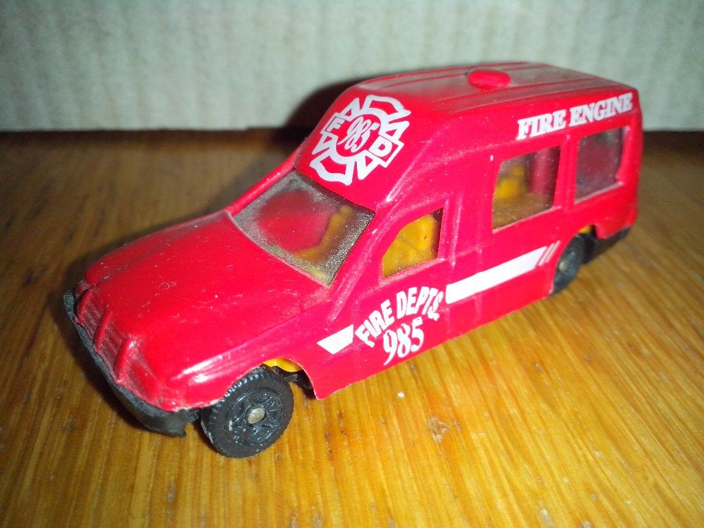 4 Treinbaan auto's Mercedes Ambulance Brandweer + Citroën CX, Ophalen of Verzenden, Nieuw, Auto