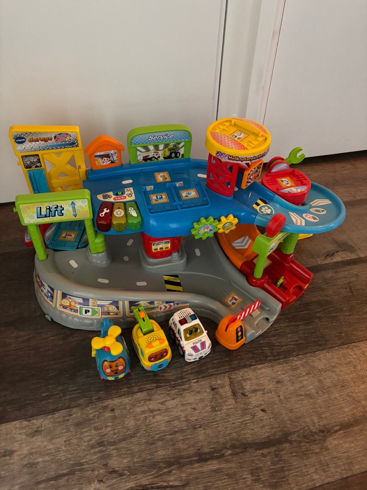 Vtech autogarage, Ophalen, Zo goed als nieuw, 6 maanden tot 2 jaar
